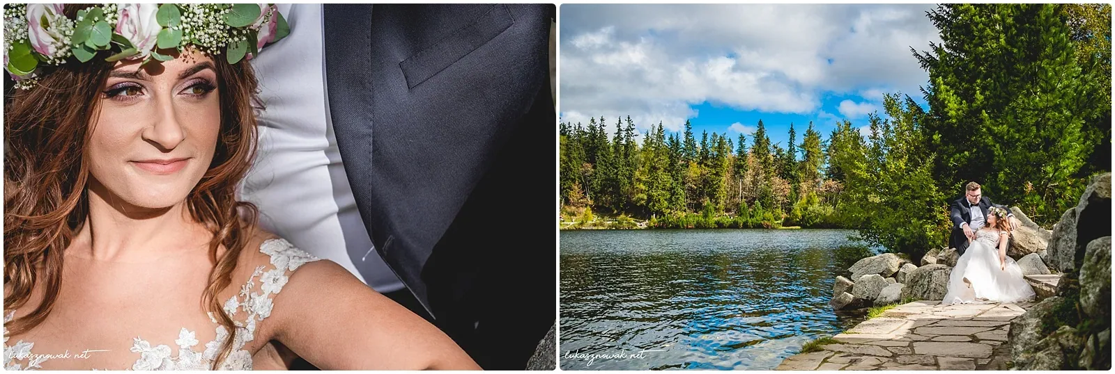 Alekandra i Dawid – Sesja plenerowa w tatrach Słowackich – Štrbské pleso — zdjęcie 2
