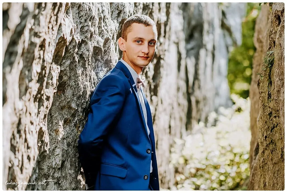 Karolina i Michał – Góra zborów i Pustynia Błędowska | Plener Ślubny Kraków — zdjęcie 5