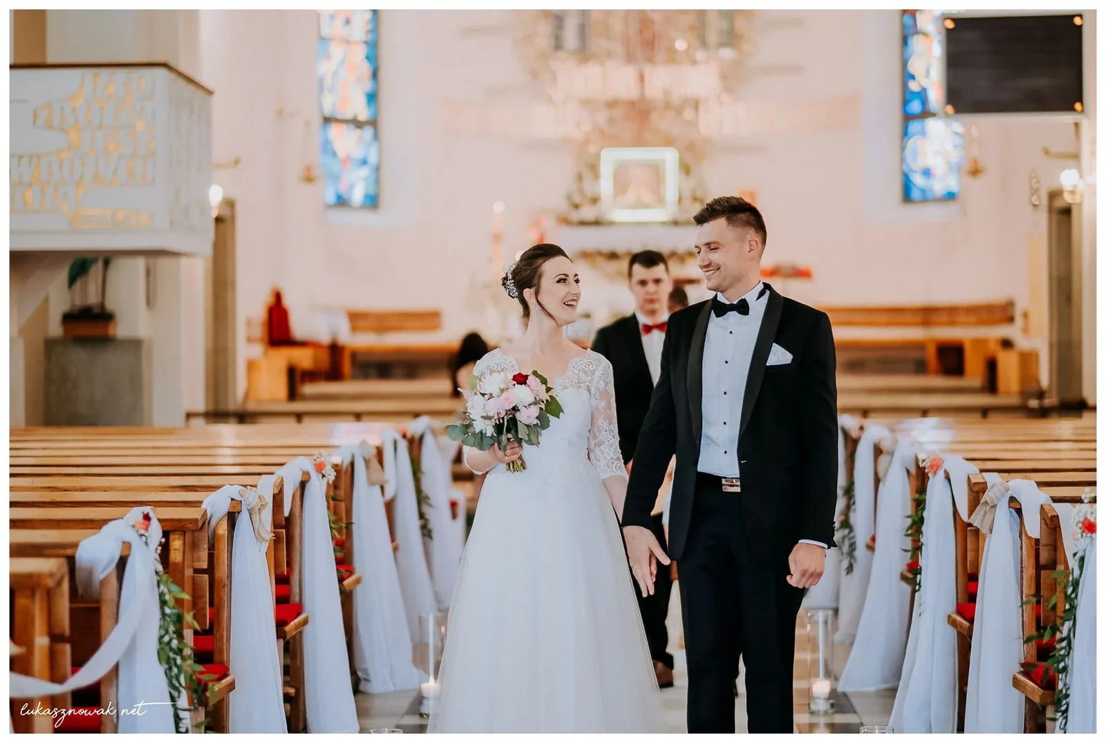 Dawid i Agnieszka – ślub pod gołym niebem…no prawie gołym :) — zdjęcie 30