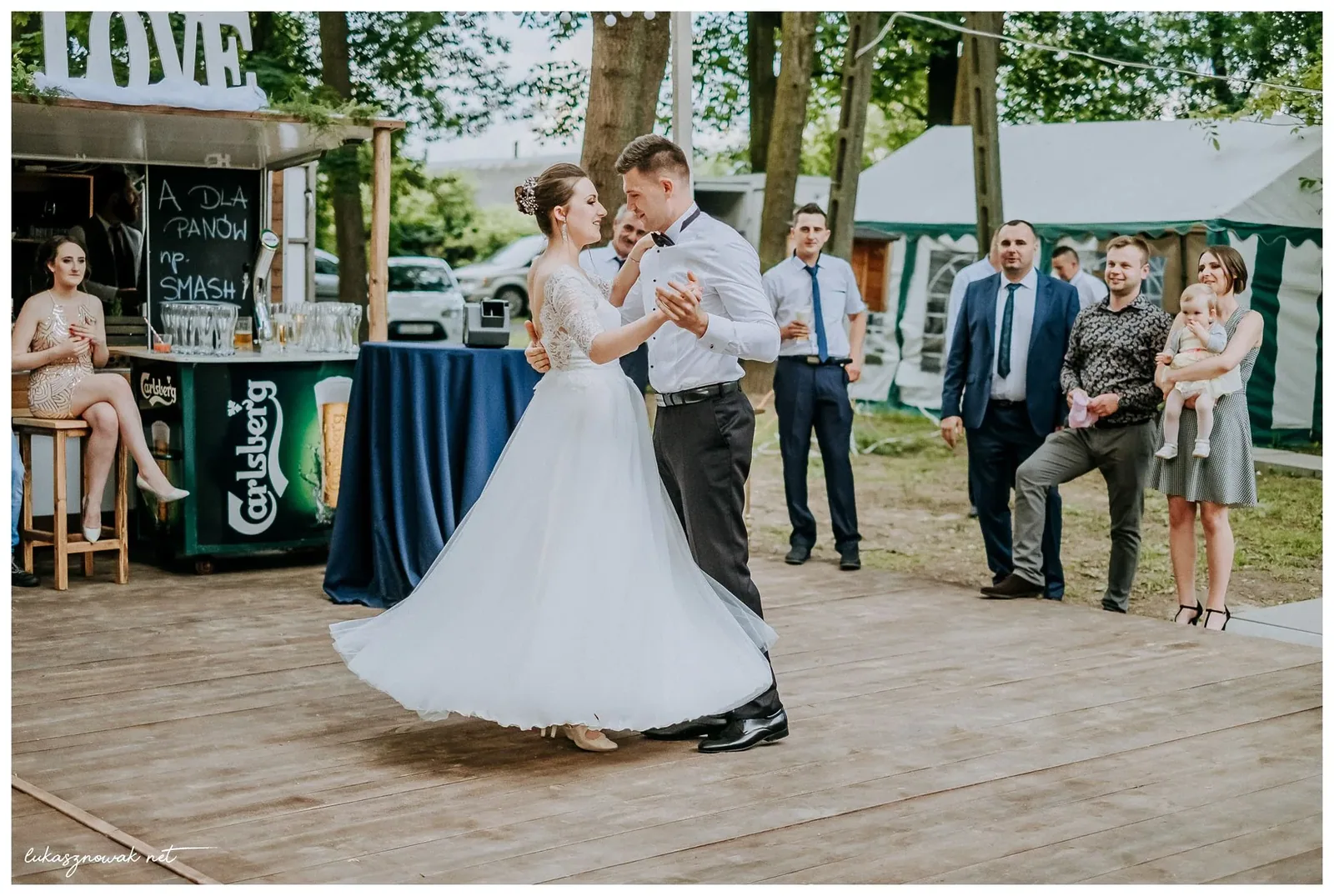 Dawid i Agnieszka – ślub pod gołym niebem…no prawie gołym :) — zdjęcie 49